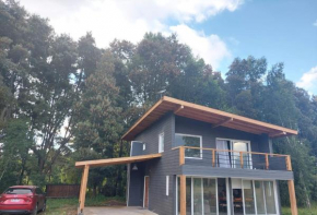 Casa a pasos del lago entre Villarrica y Pucón